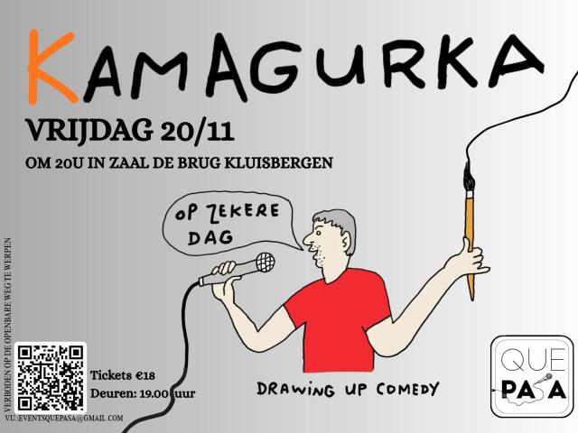 Kamagurka "op zekere dag" © Que Pasa events