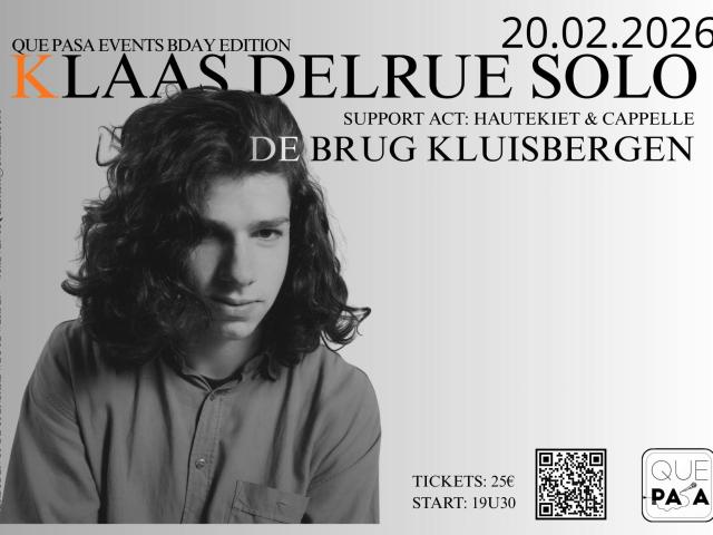 Klaas Delrue "Tijd voor mij" © QP events
