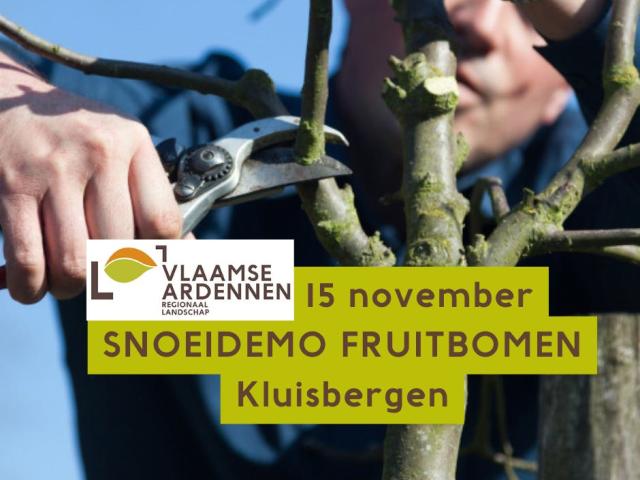 Snoeidemo Fruitbomen © RLVA